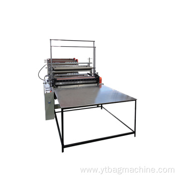 Food bag cutting machine